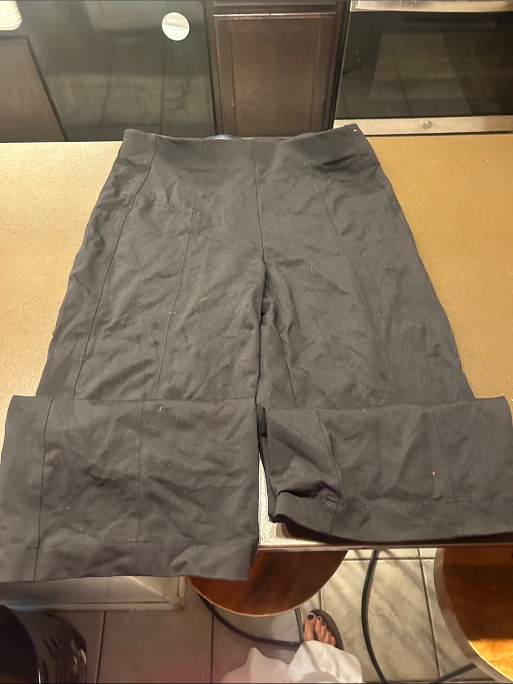 Women’s Black Dress Pants - Classic Straight Fit
